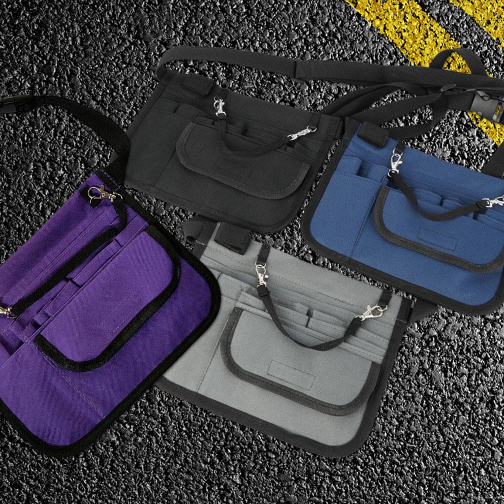 Nurse Fanny Pack Nursing Organizer for Tool Quick Pick Care Kit purple