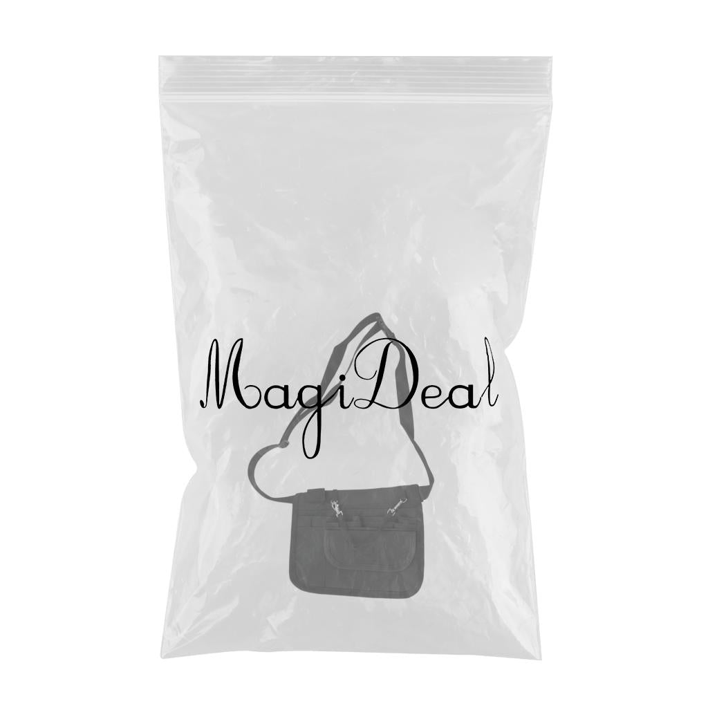 Nurse Fanny Pack Nursing Organizer for Tool Quick Pick Care Kit black