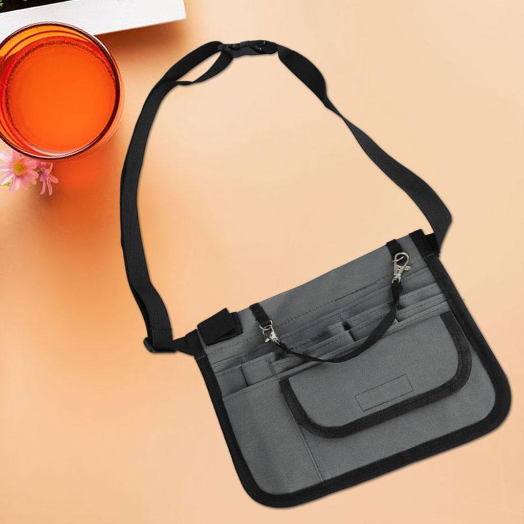Nurse Fanny Pack Nursing Organizer for Tool Quick Pick Care Kit gray