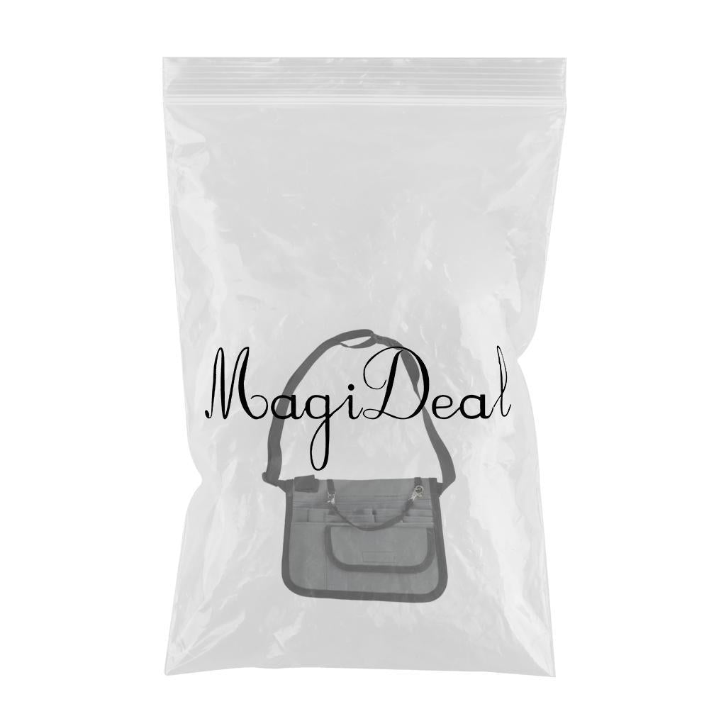 Nurse Fanny Pack Nursing Organizer for Tool Quick Pick Care Kit gray