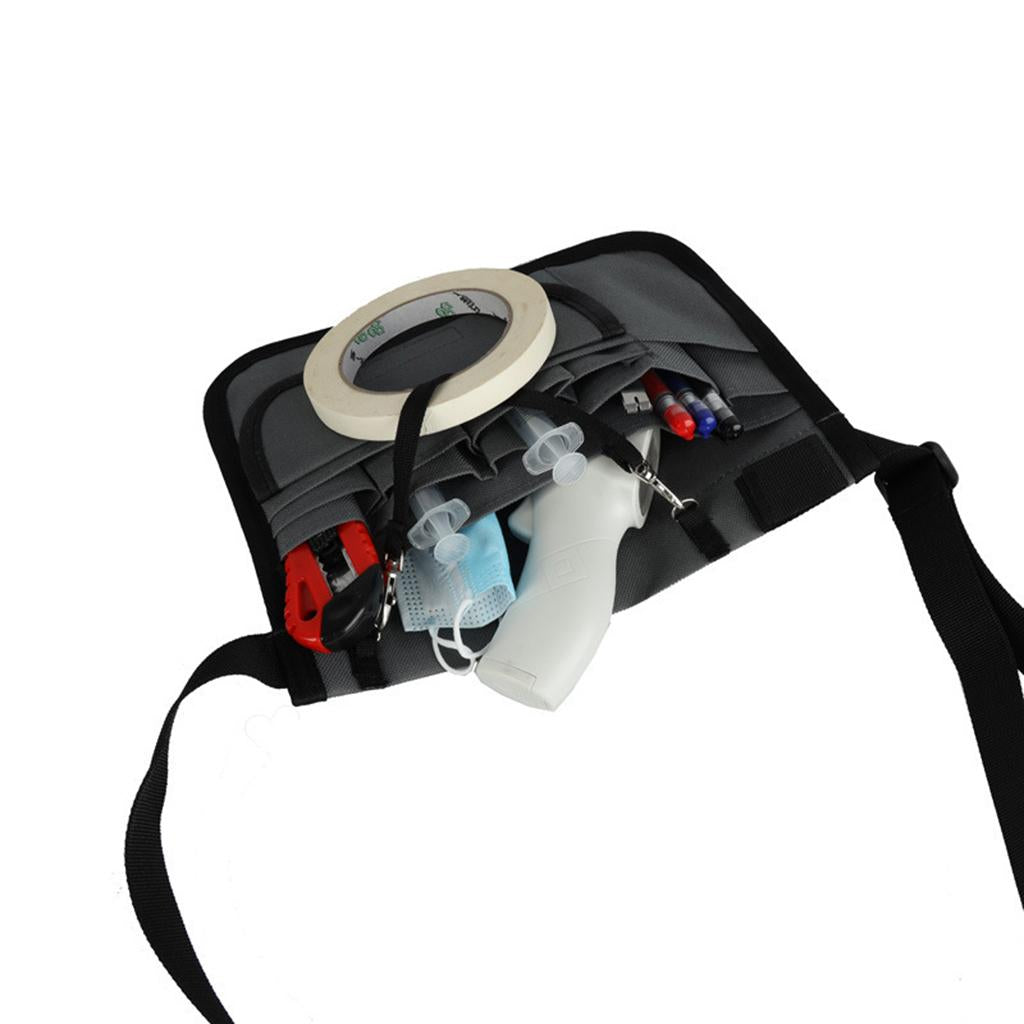 Nurse Fanny Pack Nursing Organizer for Tool Quick Pick Care Kit gray