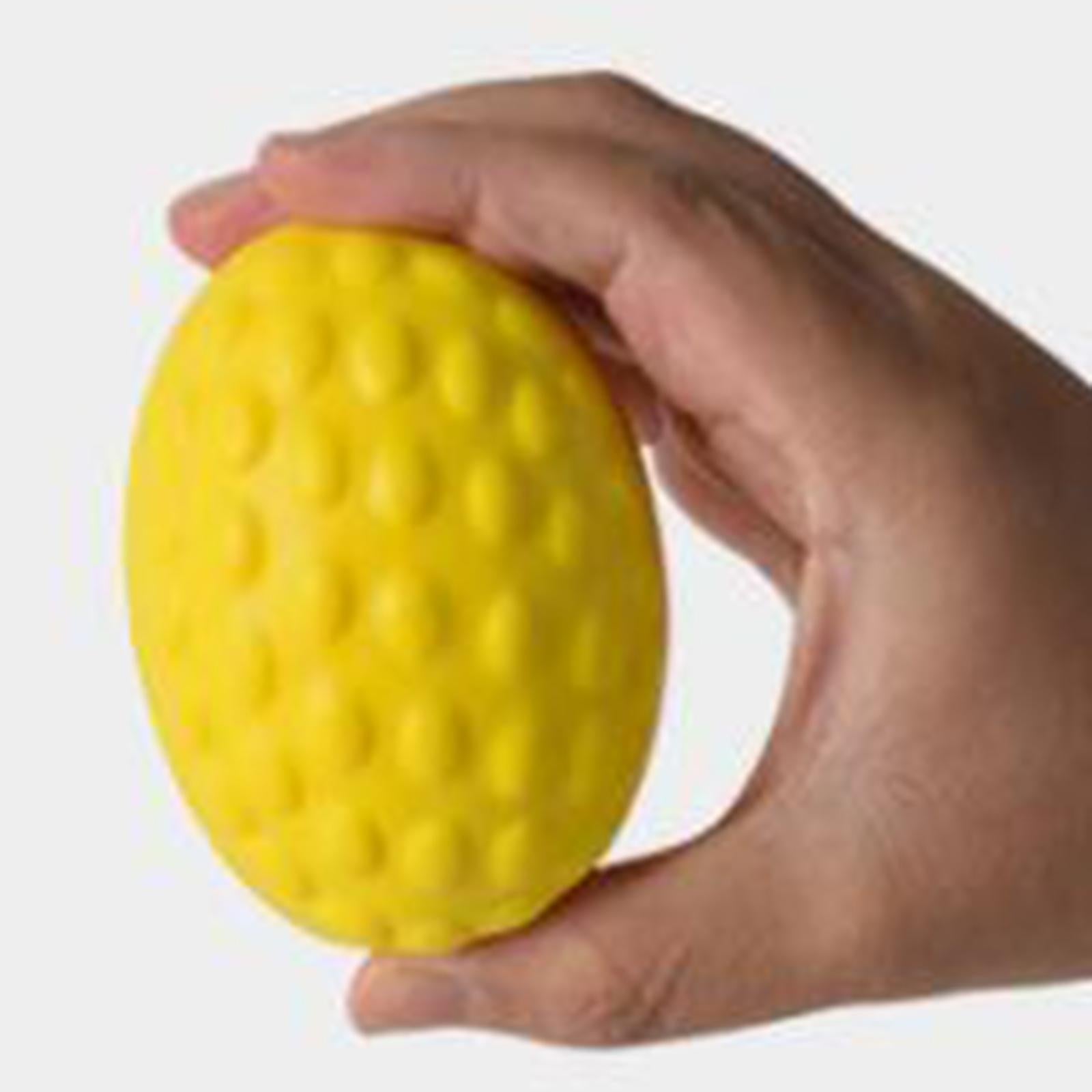 Hand Grip Ball Finger Force Training Oval for Elderly without five finger
