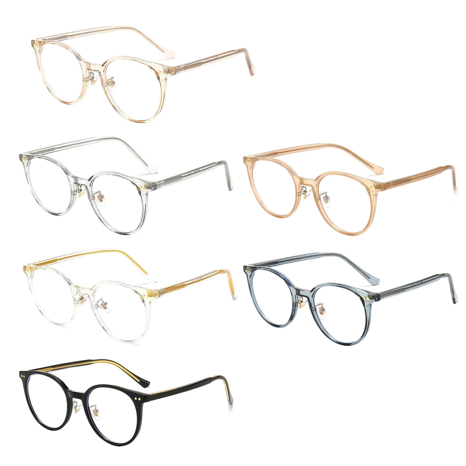 Light Blocking Glasses Anti Glare Computer Gaming Glasses for Men Women Black