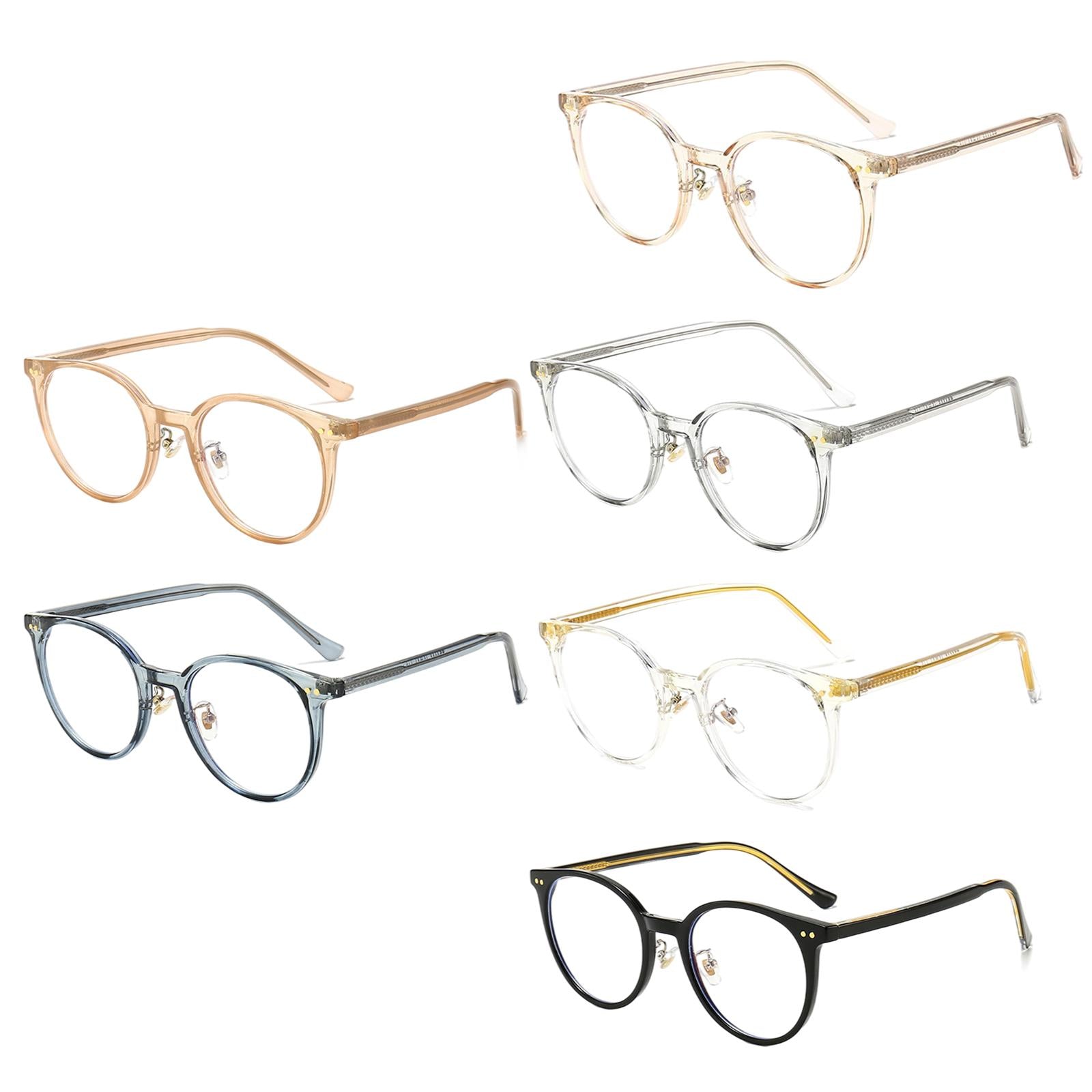 Light Blocking Glasses Anti Glare Computer Gaming Glasses for Men Women Black