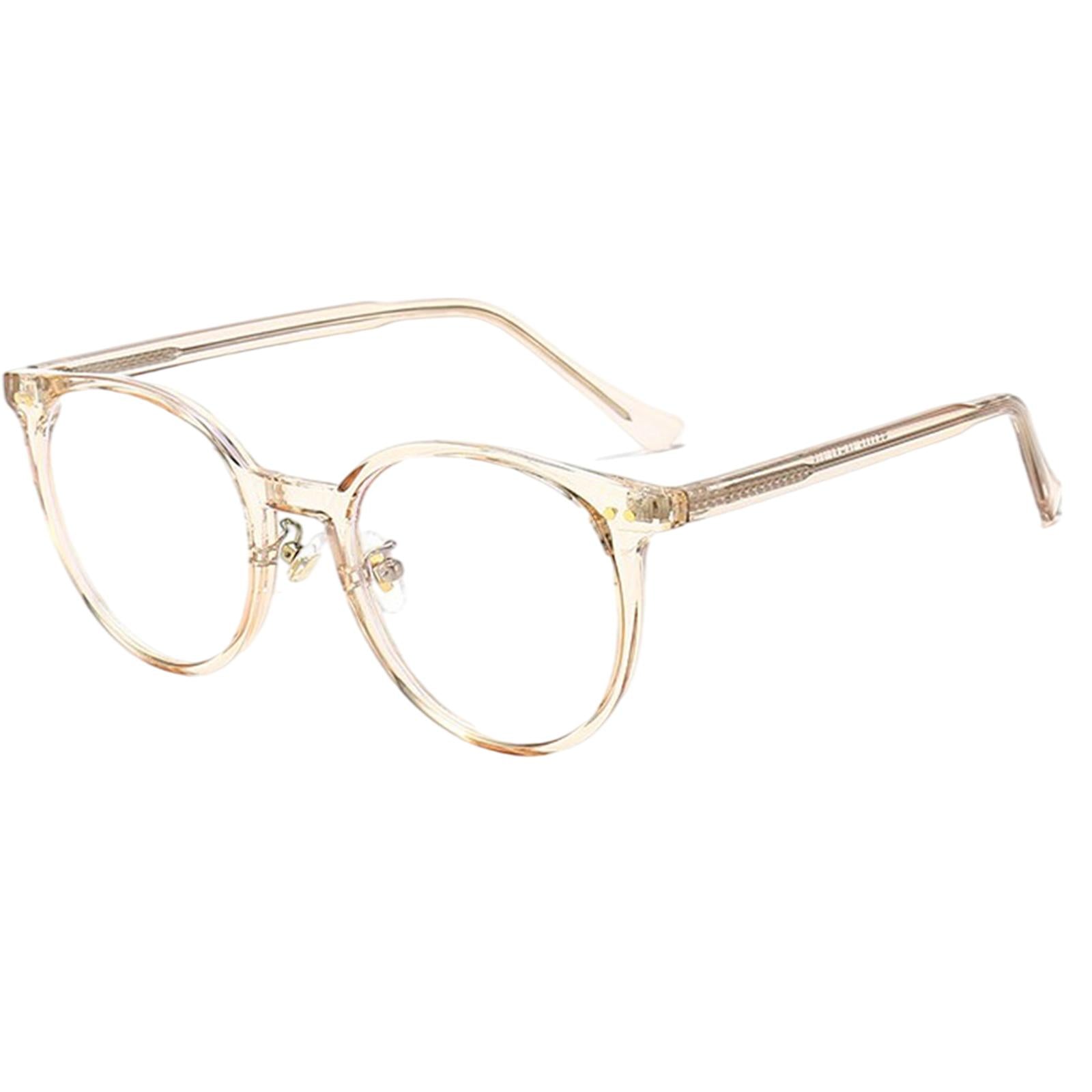 Light Blocking Glasses Anti Glare Computer Gaming Glasses for Men Women Tea1