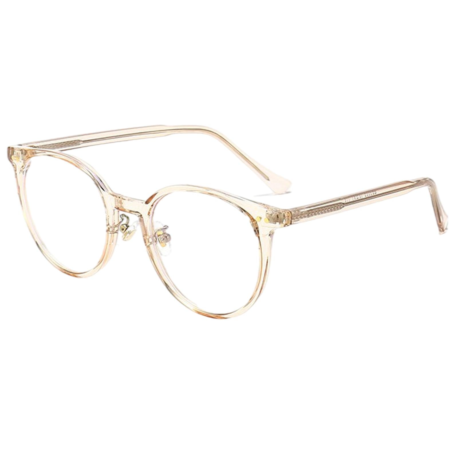 Light Blocking Glasses Anti Glare Computer Gaming Glasses for Men Women Tea1