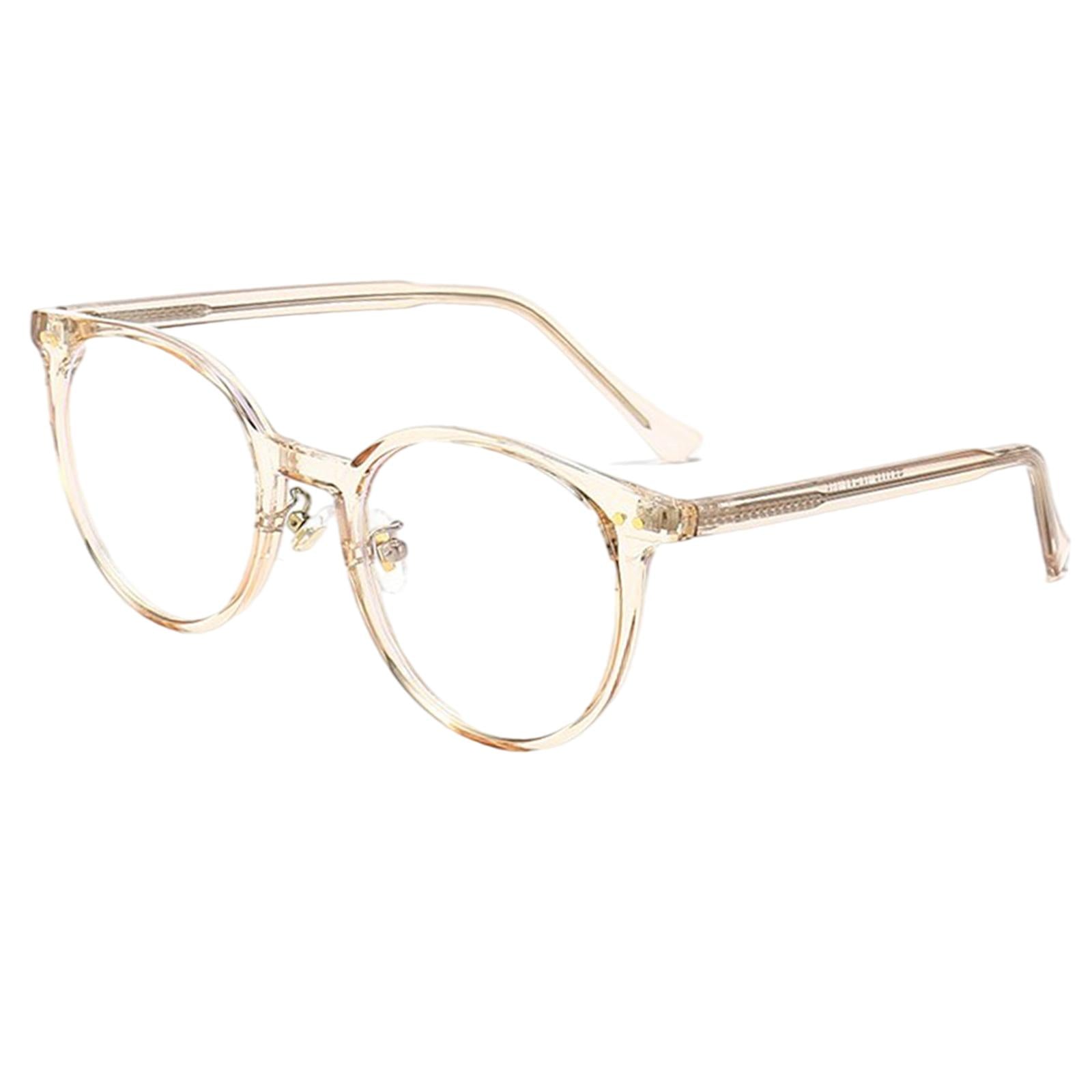 Light Blocking Glasses Anti Glare Computer Gaming Glasses for Men Women Tea1