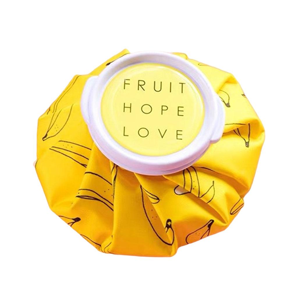 Hot Water Bottle Bag for Hand Warmer Menstrual Cramps Daily Home Supplies Banana