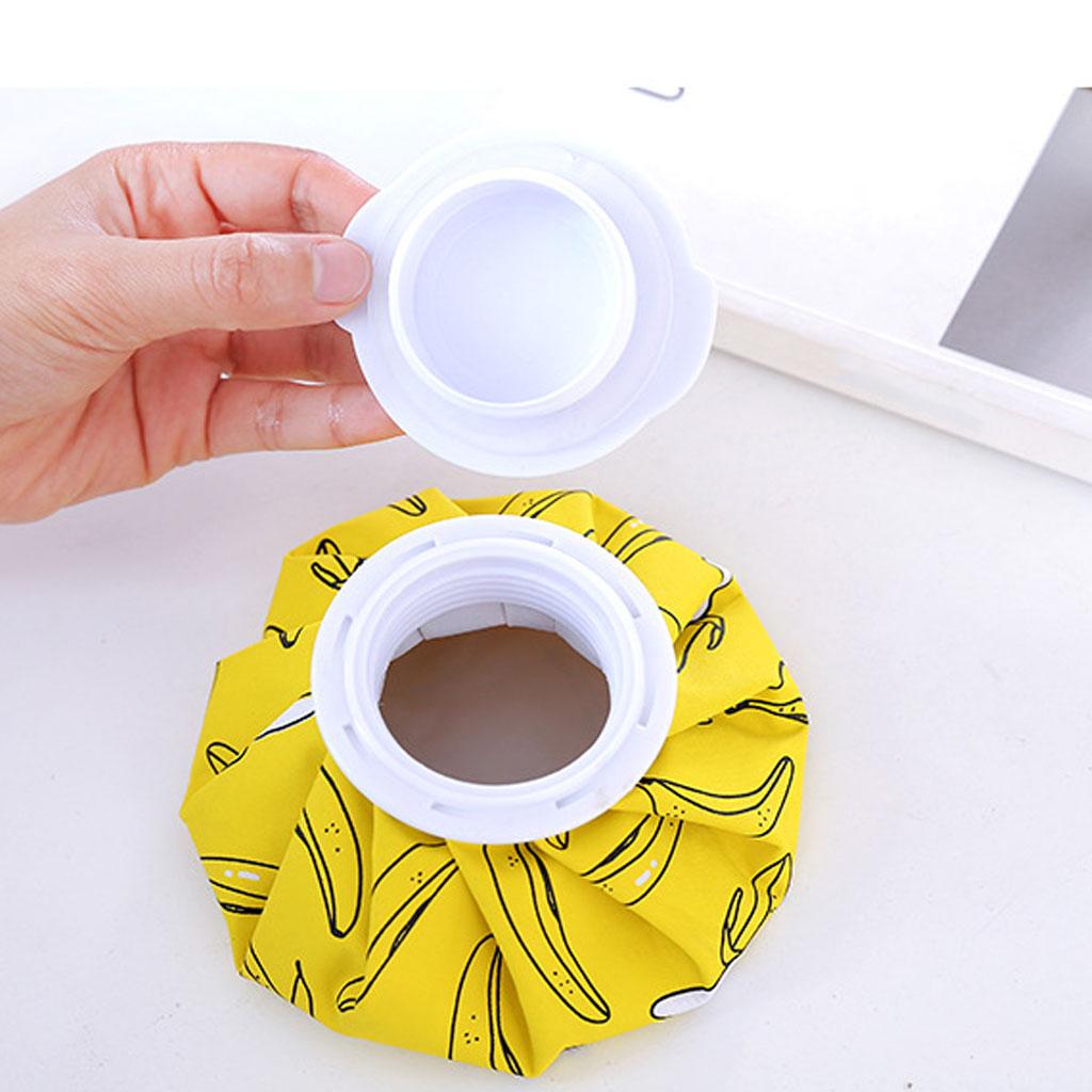 Hot Water Bottle Bag for Hand Warmer Menstrual Cramps Daily Home Supplies Banana