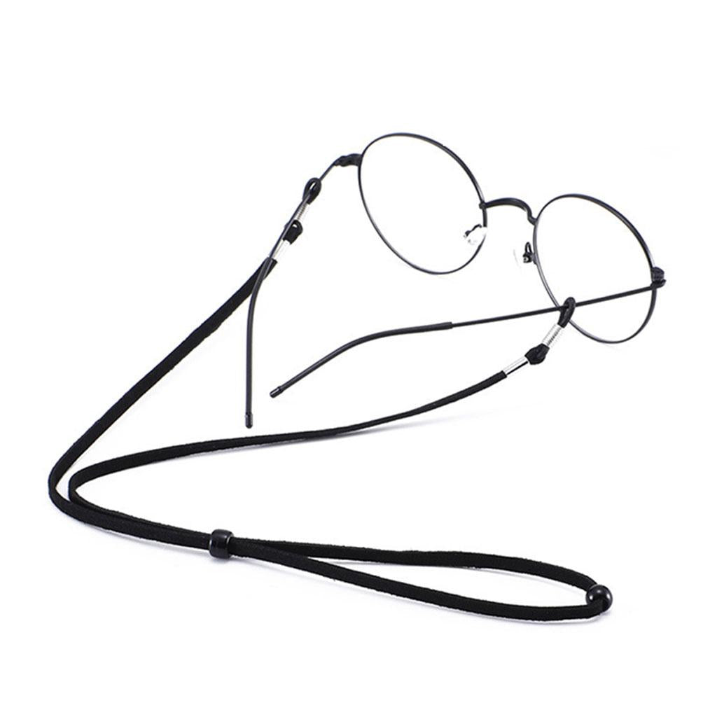 Eyeglass Strap Non-Slip Stretchy Universal Rope Eyewear Retainer Sports Black