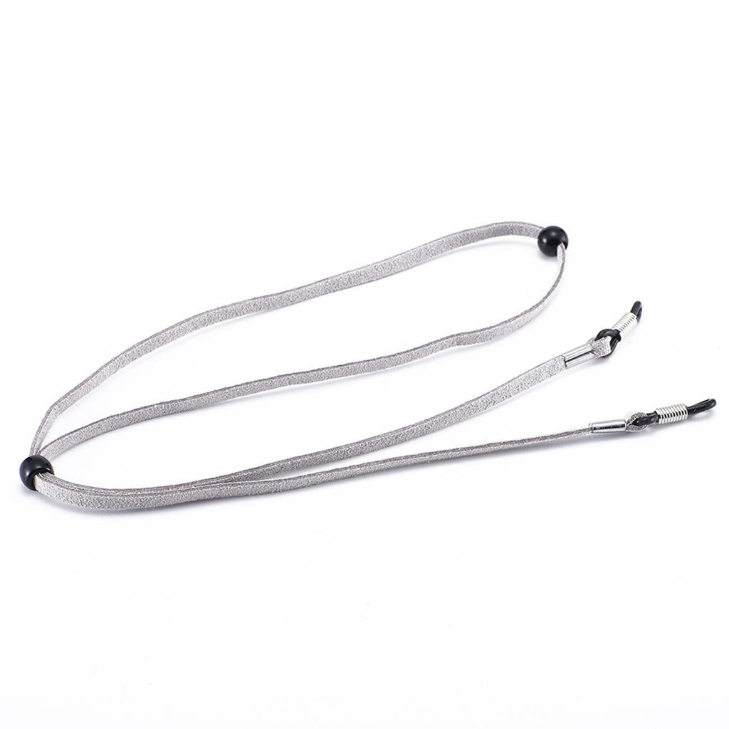 Eyeglass Strap Non-Slip Stretchy Universal Rope Eyewear Retainer Sports Grey