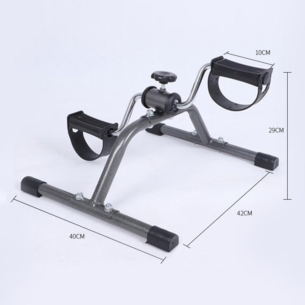 Pedal Trainer Fitness Stepper Easy to Assemble Sporting Goods Multi Use Black
