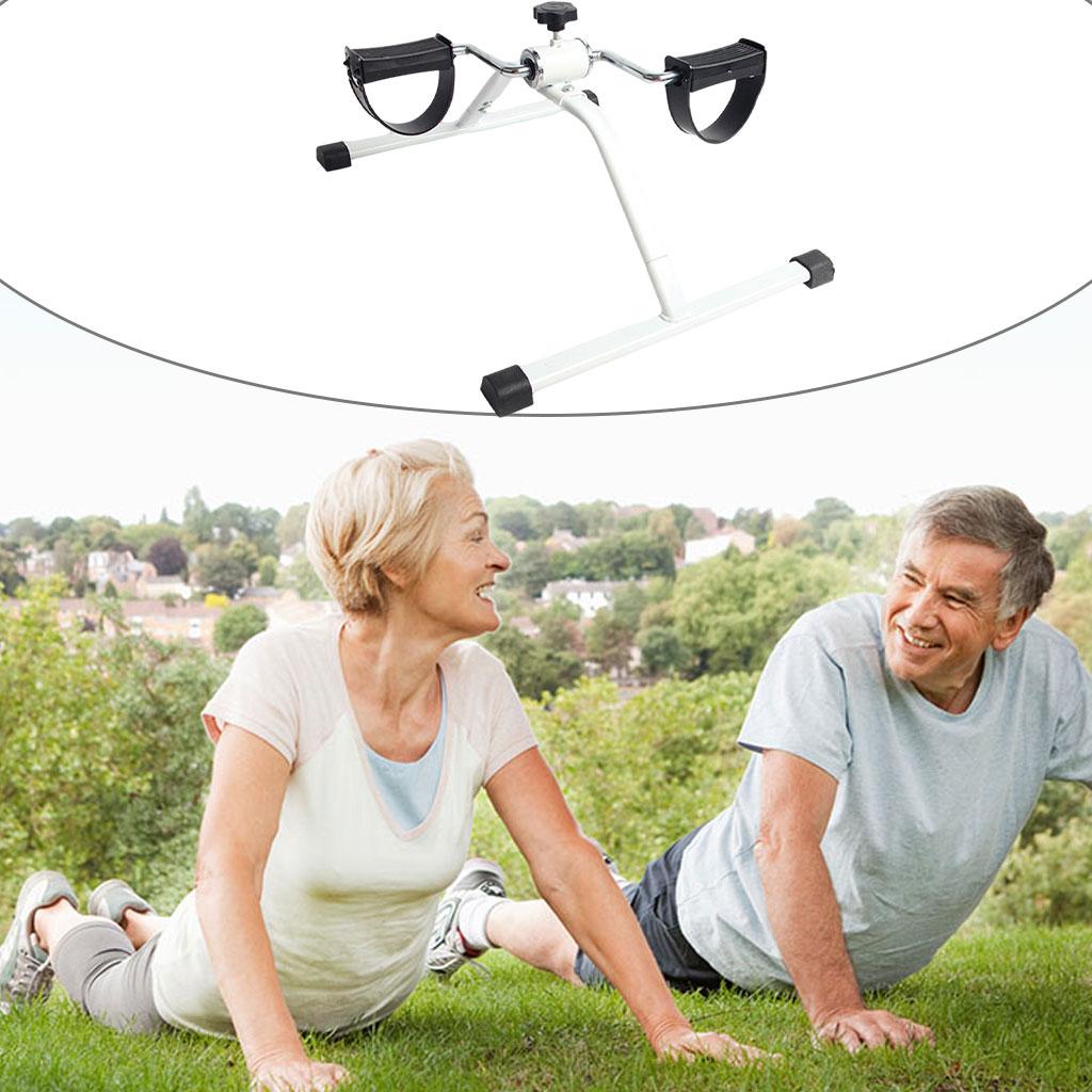 Pedal Trainer Fitness Stepper Easy to Assemble Sporting Goods Multi Use White