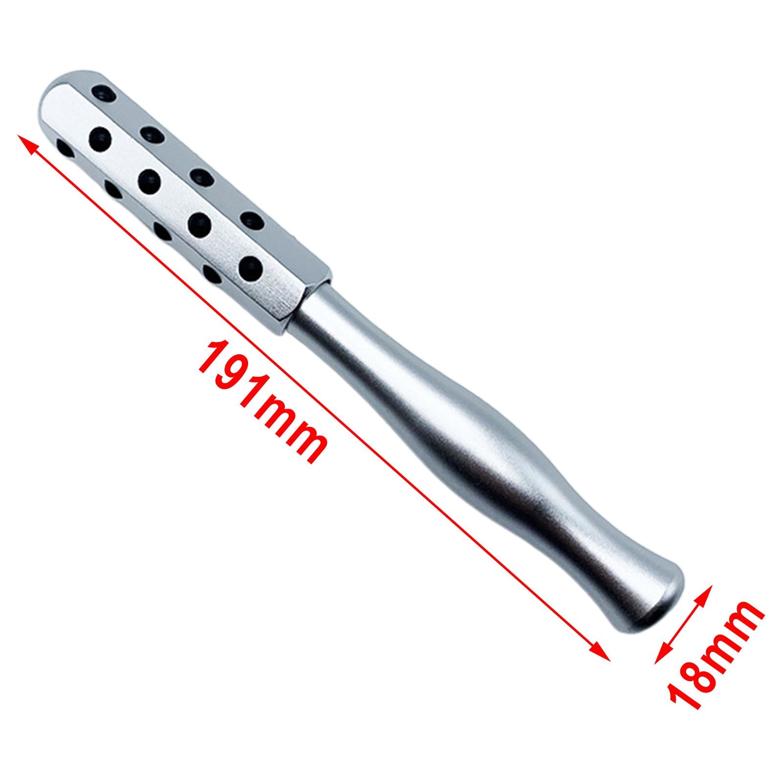 Facial Roller Neck Anti Ageing Skin Tool Face Lifting Beauty Roller Silver