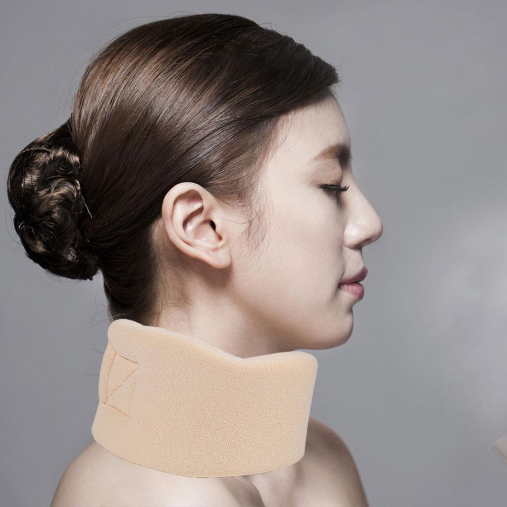 Soft Foam Neck Brace 3 Depth Stabilizes Aligns for Spine Office Home L"