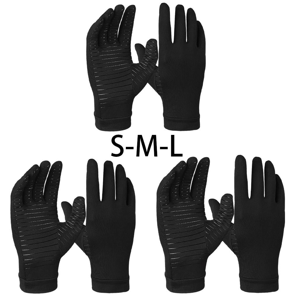 Arthritis Compression Gloves Wearable Breathable Non-Slip for Carpal Tunnel S