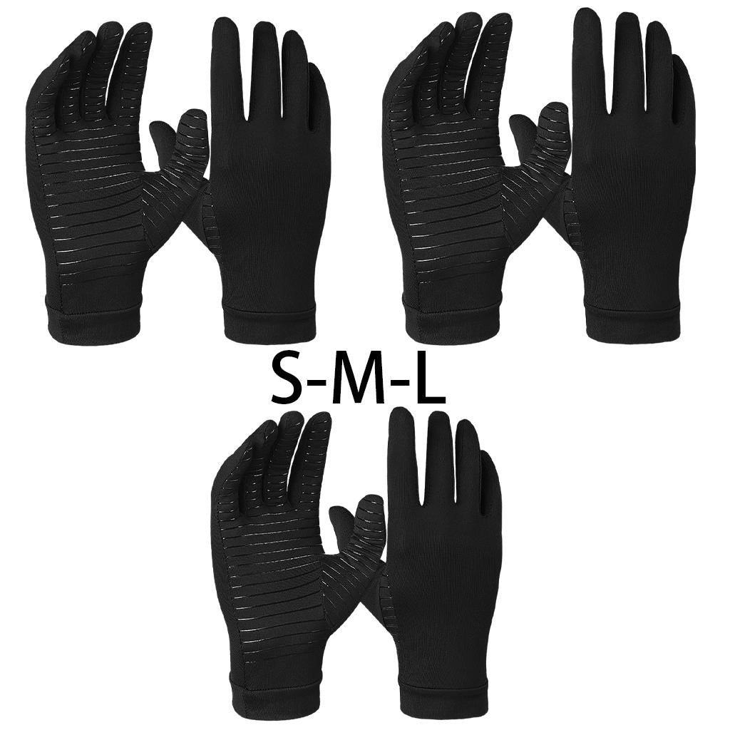 Arthritis Compression Gloves Wearable Breathable Non-Slip for Carpal Tunnel S