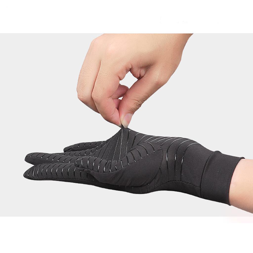 Arthritis Compression Gloves Wearable Breathable Non-Slip for Carpal Tunnel M