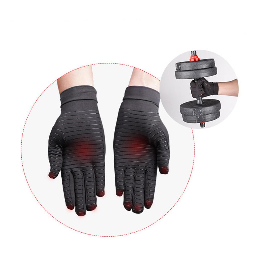 Arthritis Compression Gloves Wearable Breathable Non-Slip for Carpal Tunnel M