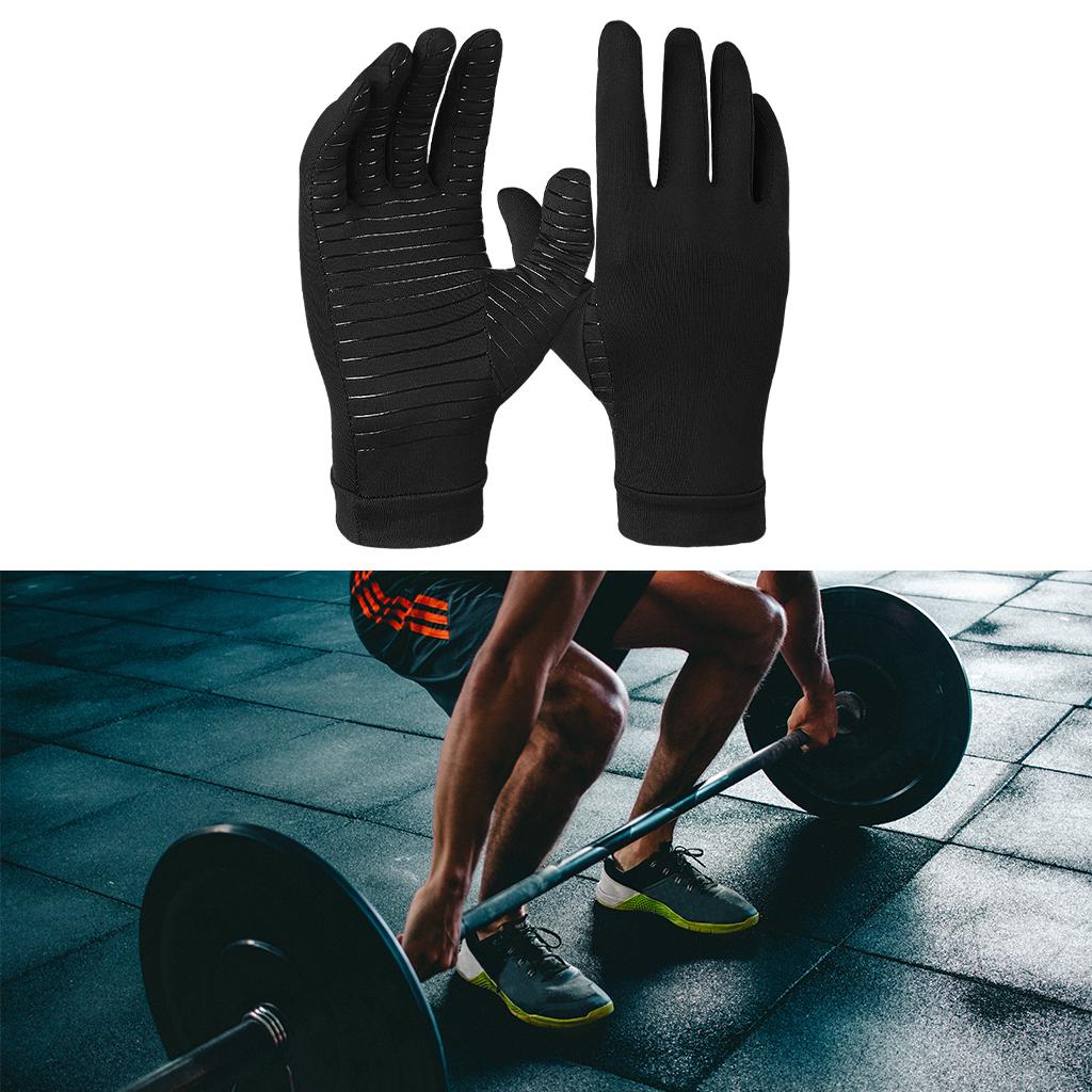 Arthritis Compression Gloves Wearable Breathable Non-Slip for Carpal Tunnel L