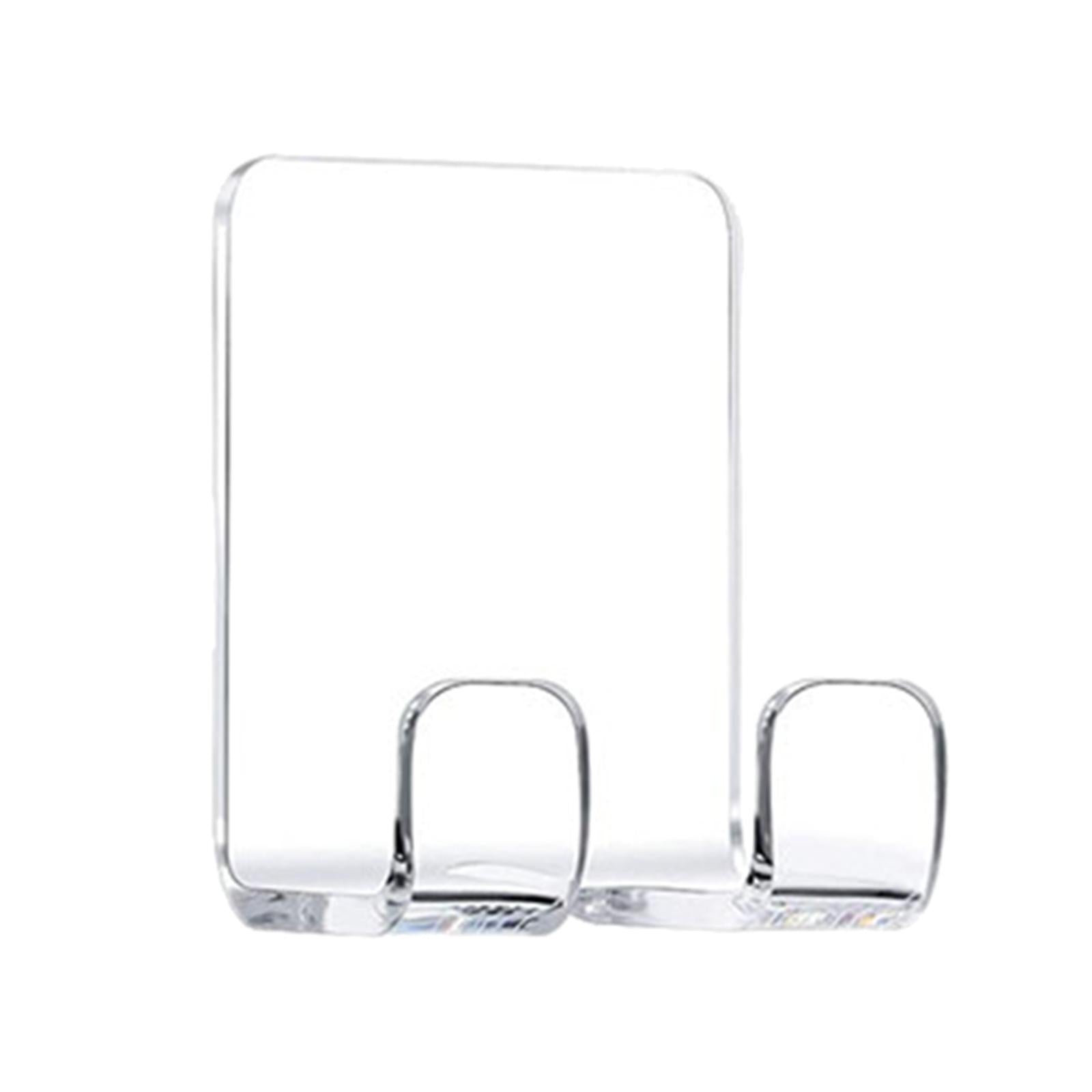 Razor Rack Hook Set Multi Purpose for Household Storage Holders transparent