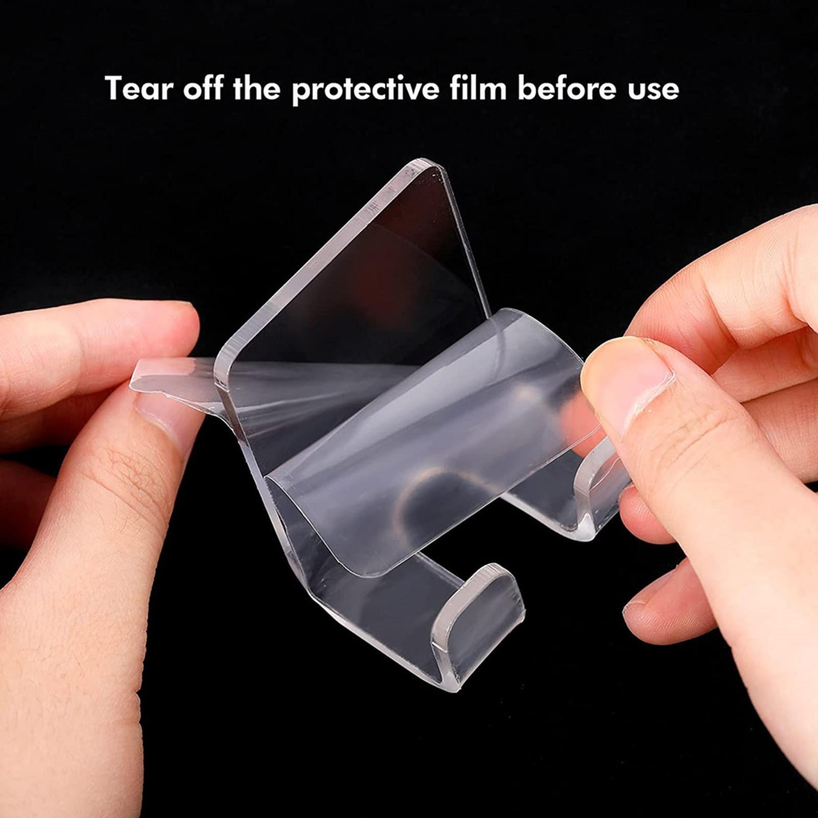 Razor Rack Hook Set Multi Purpose for Household Storage Holders transparent