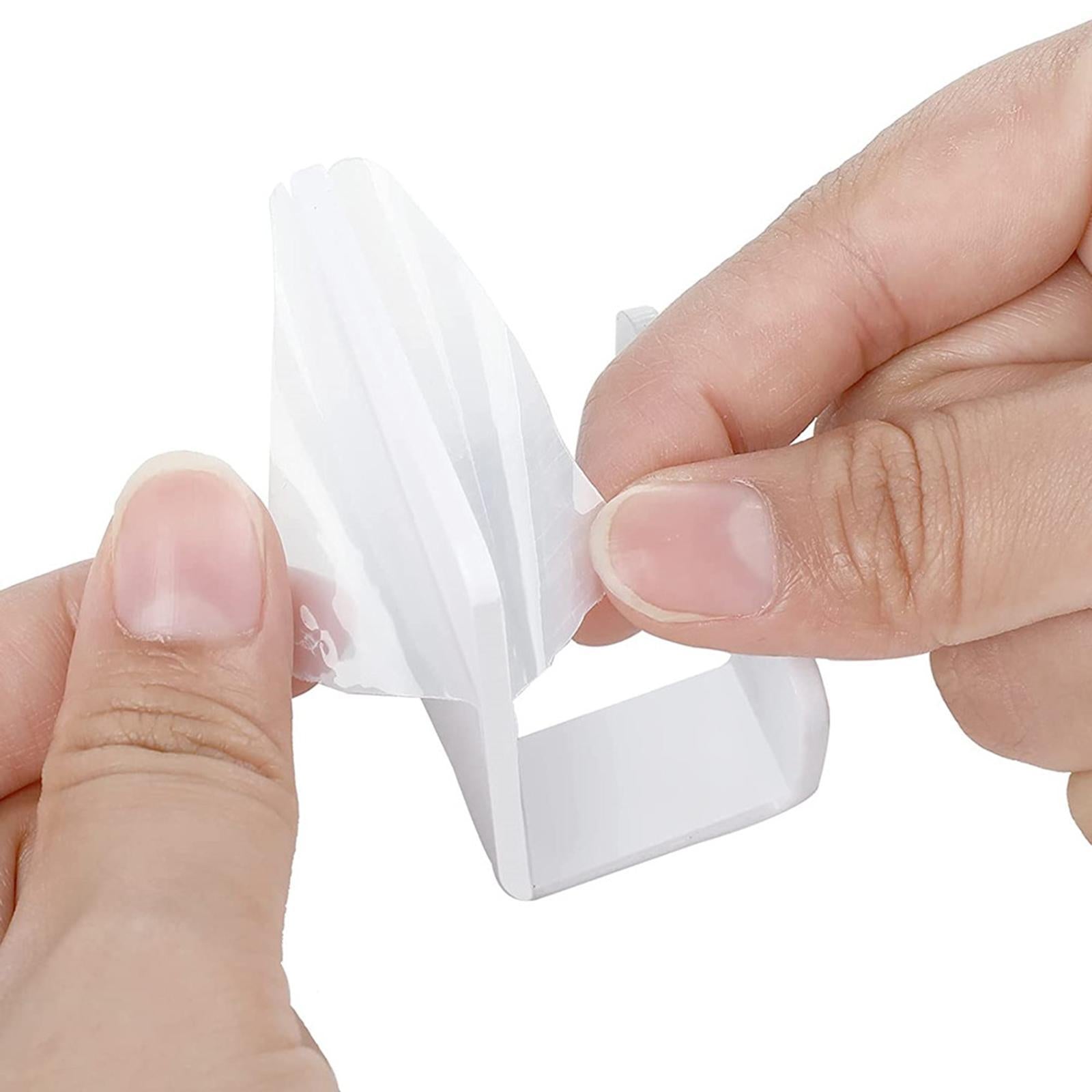 Razor Rack Hook Set Multi Purpose for Household Storage Holders White