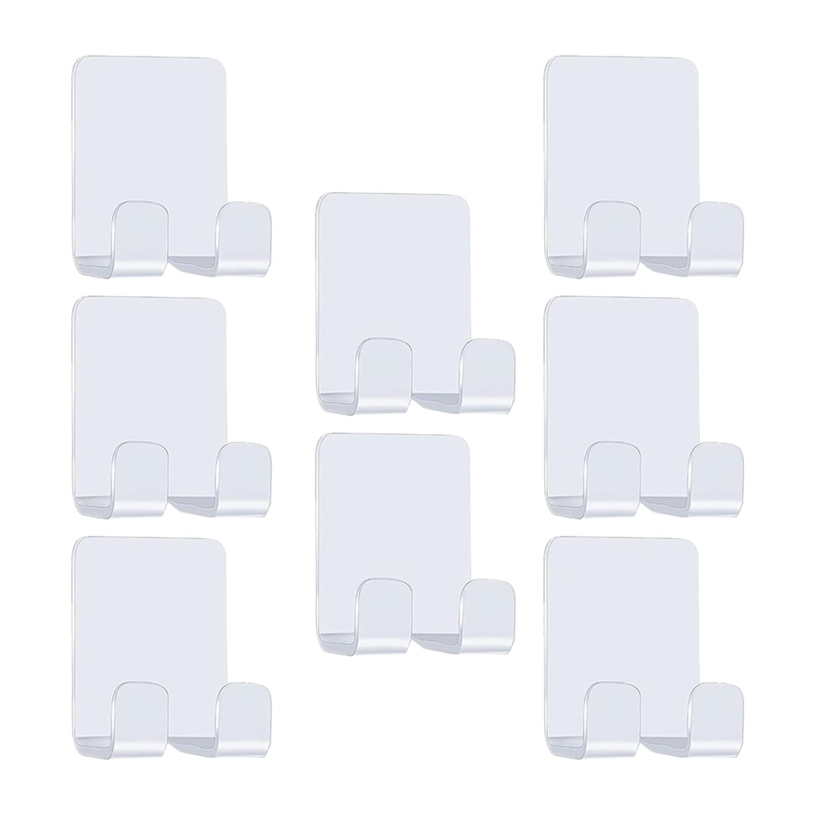 Razor Rack Hook Set Multi Purpose for Household Storage Holders White