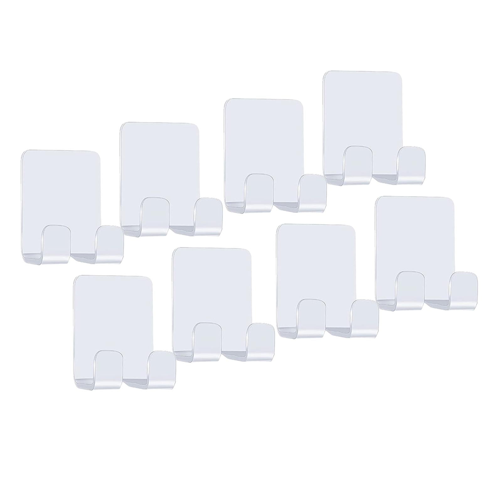 Razor Rack Hook Set Multi Purpose for Household Storage Holders White