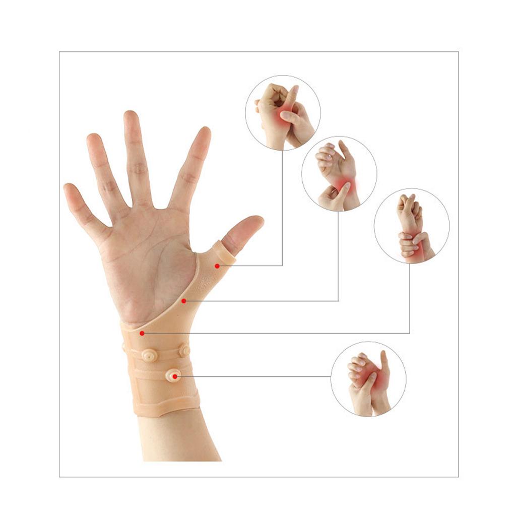 Magnetic Therapy Wrist Thumb Support Glove Pain Relief Protective Sleeve