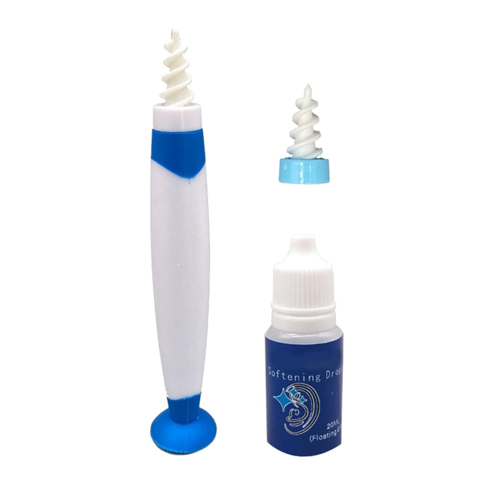 Safe Ear Wax Remover Ear Plugs Hearing Aid Health Soft Reusable for Kids Blue