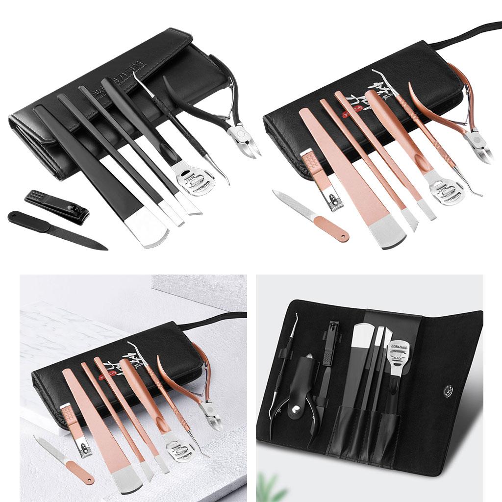 Nail Clippers Set Toenail Nipper Hard Nails Trimmer Trim Thick Nails Pink