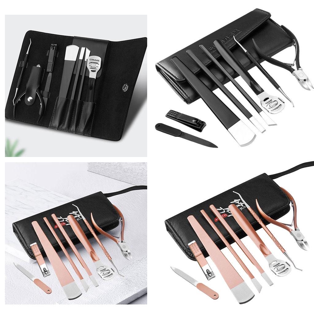 Nail Clippers Set Toenail Nipper Hard Nails Trimmer Trim Thick Nails Pink