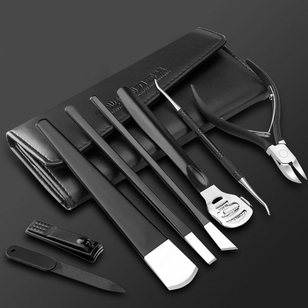 Nail Clippers Set Toenail Nipper Hard Nails Trimmer Trim Thick Nails Black