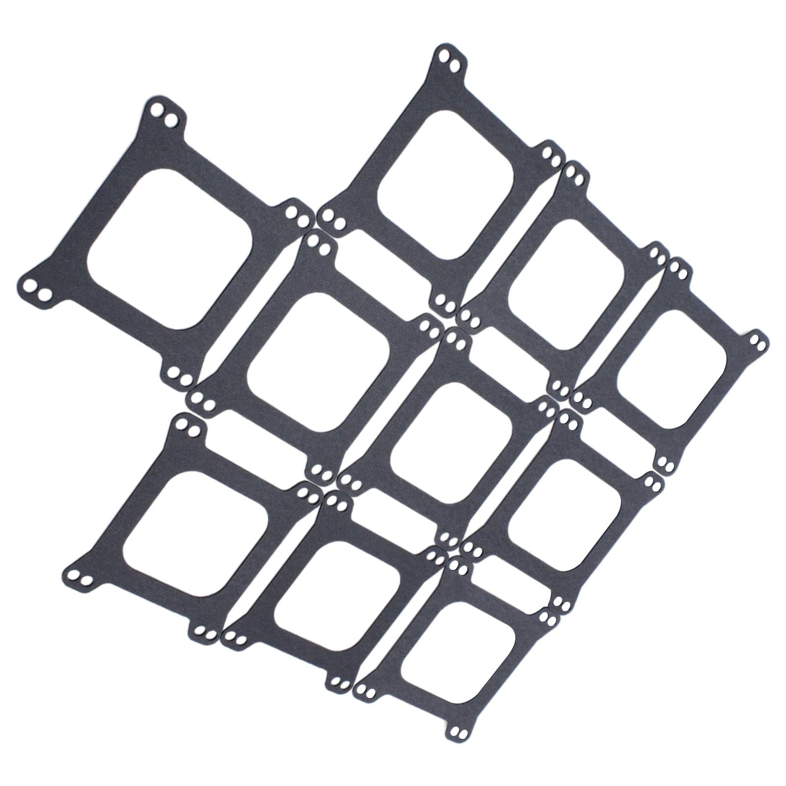 10x Carburetor Gasket Kit Universal Open Center High Temperature for Holley