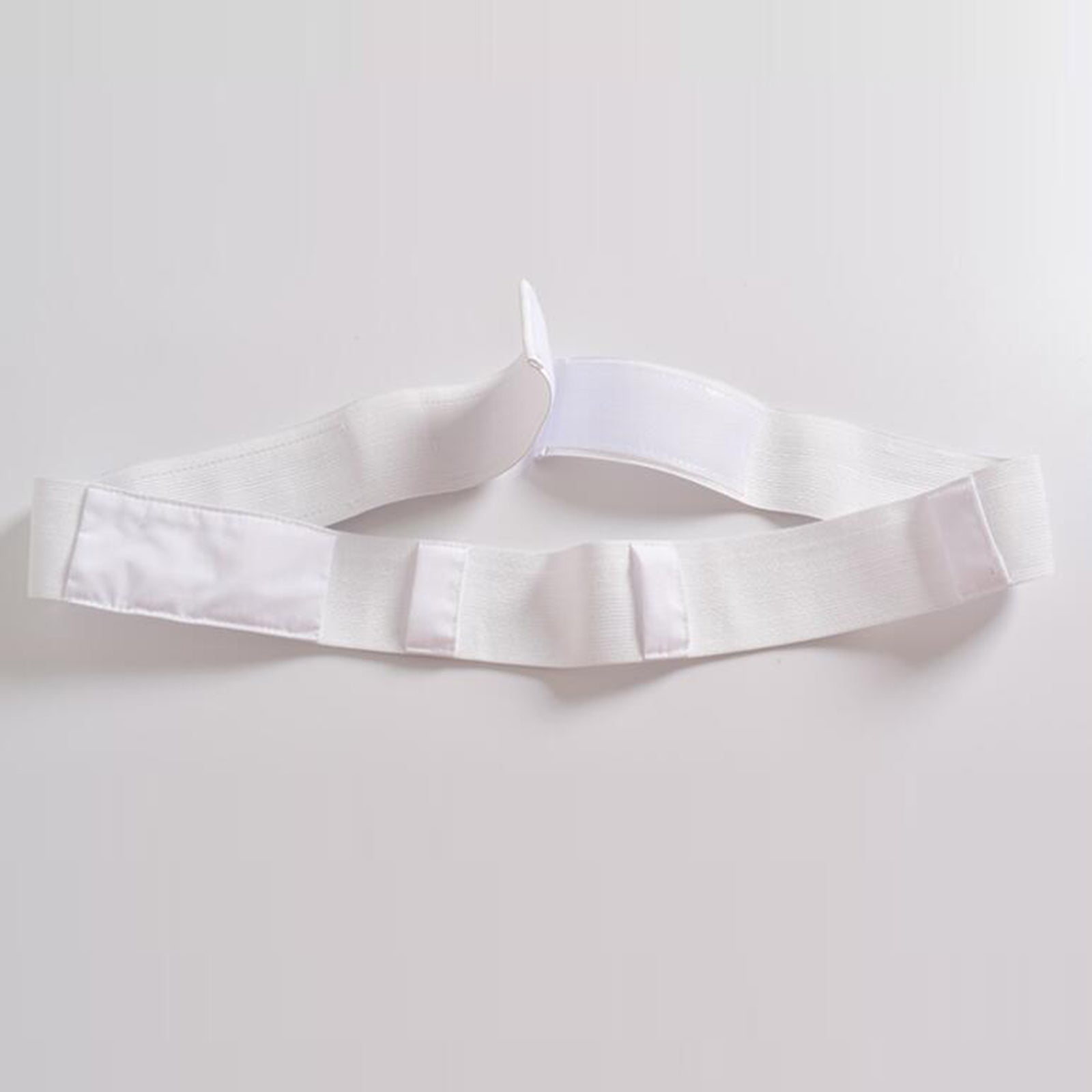 Abdominal Dialysis Belt Adjustable Soft for Peritoneal Women Men White M