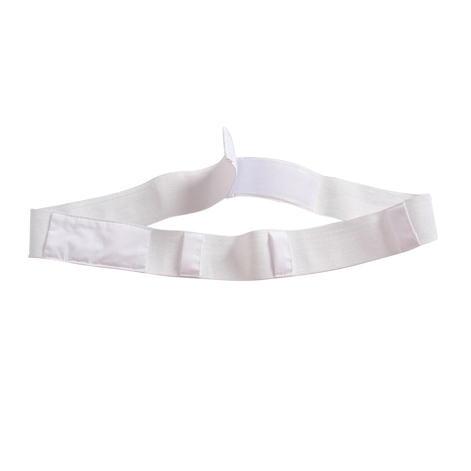 Abdominal Dialysis Belt Adjustable Soft for Peritoneal Women Men White M