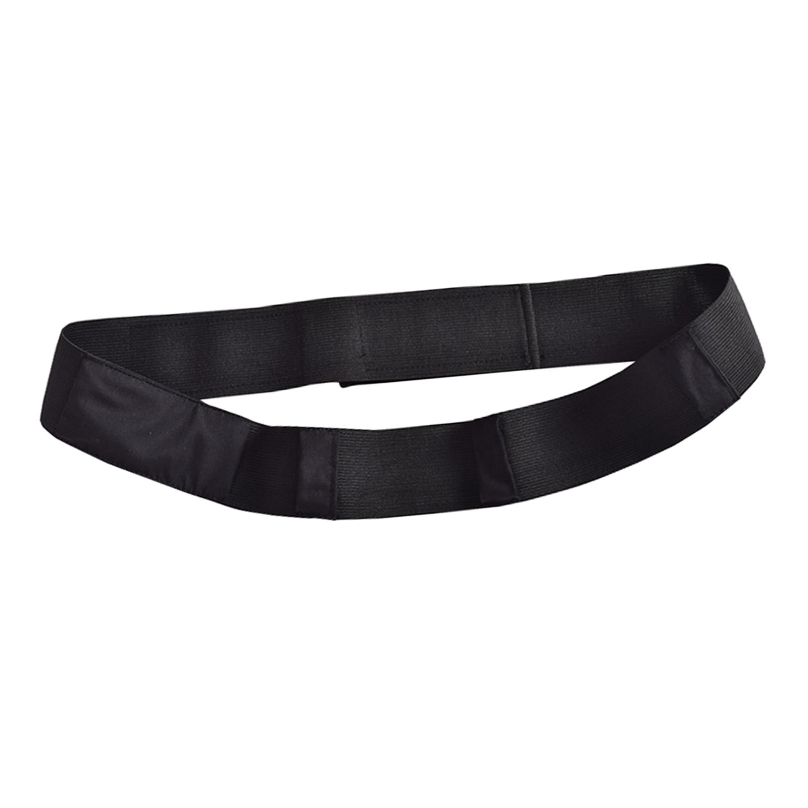 Abdominal Dialysis Belt Adjustable Soft for Peritoneal Women Men Black L