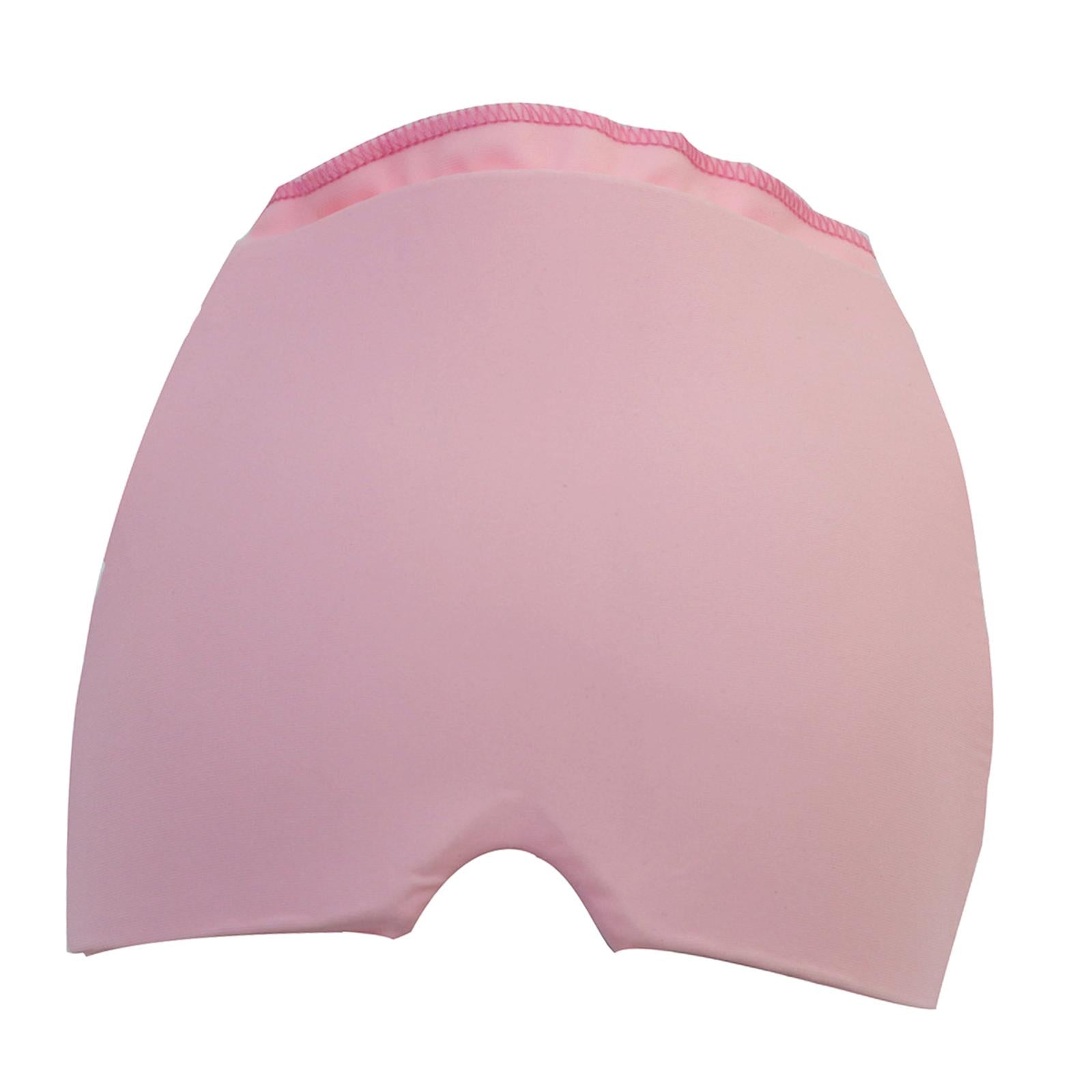 Ice Pack Head Wrap Adjustable Top and Side for Migraine Pain Relieving Pink