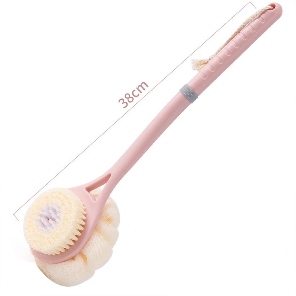 Bath Brush Exfoliating Body Clean Gentle Massage for Shower Adult Men pink