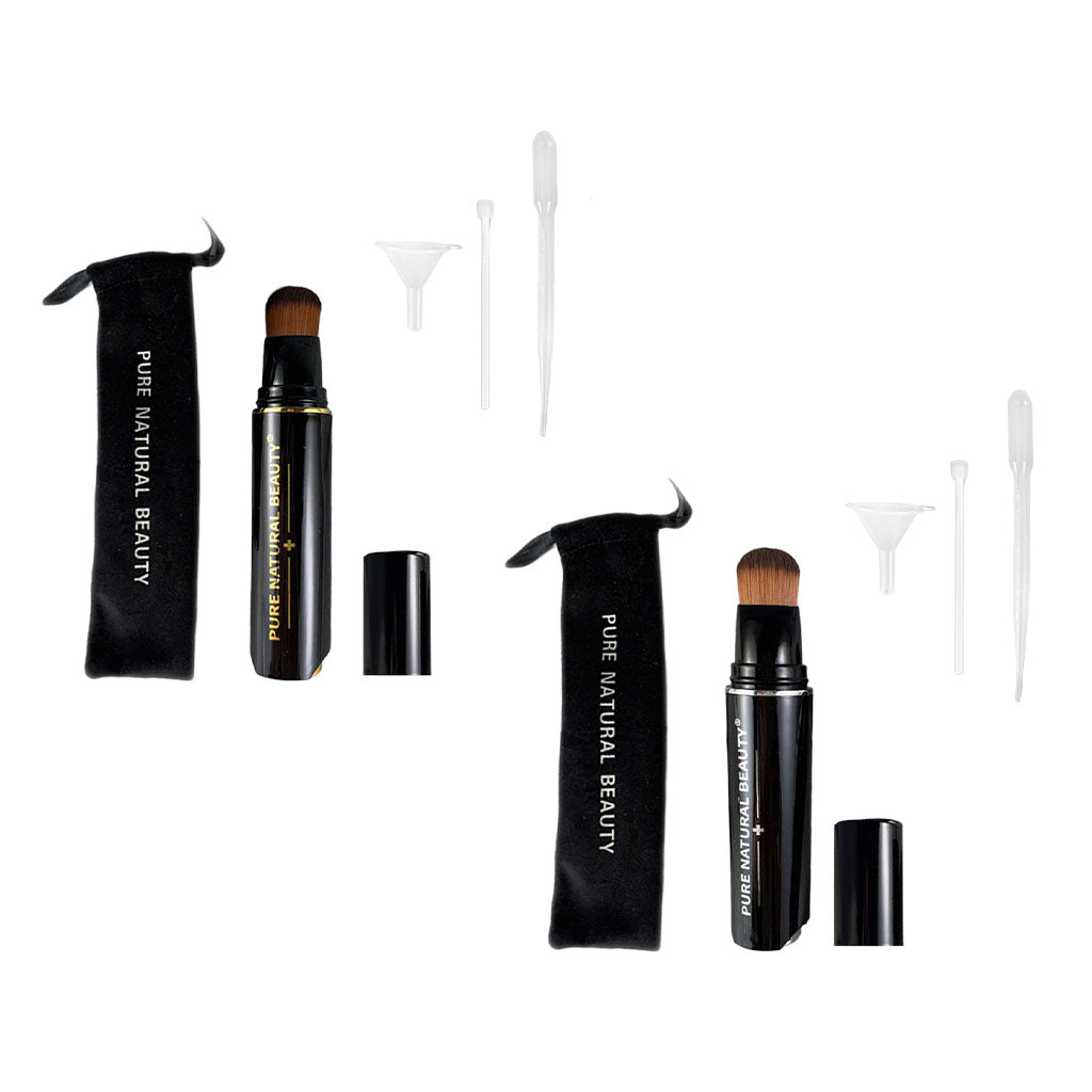 Scalp Applicator Brush 15ml for Hairloss Hair Roots Applicator Women silver