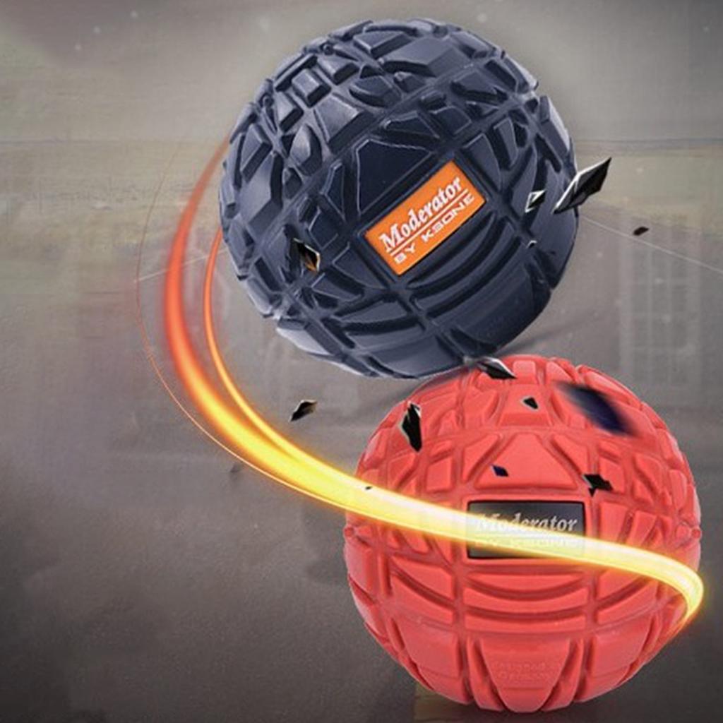 Muscle Max Massage Ball for Fascial Relaxation Relax Tight Muscle 8cm black