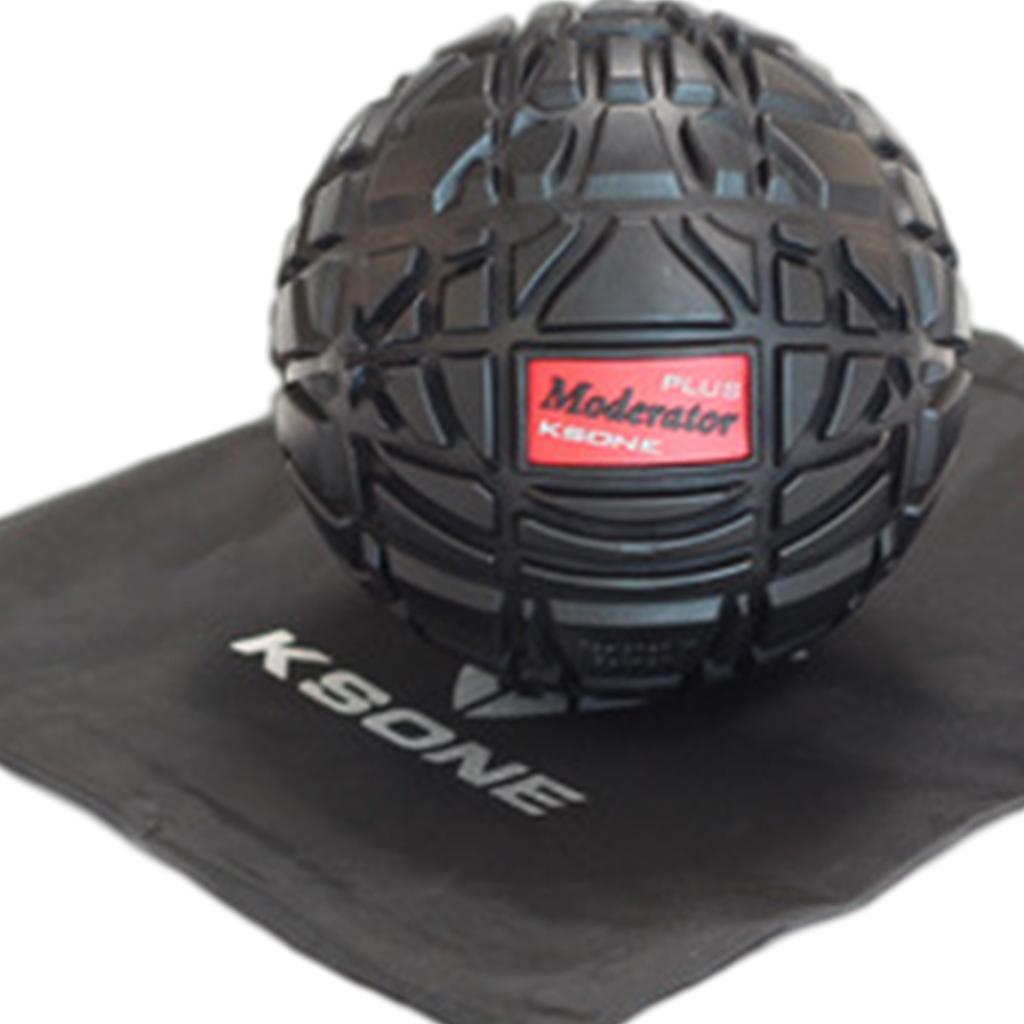 Muscle Max Massage Ball for Fascial Relaxation Relax Tight Muscle 12cm black