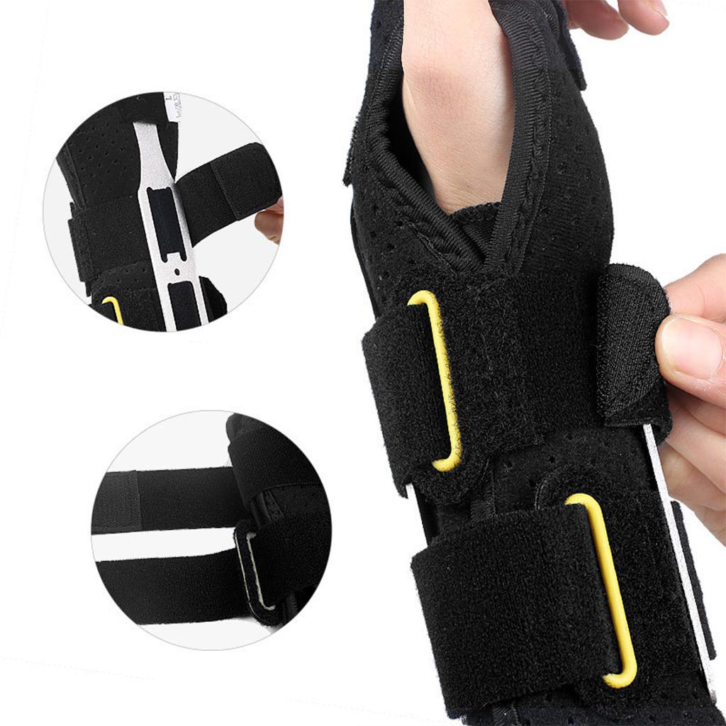 Carpal Tunnel Wrist Brace Support Adjustable for Forearm Sprain Men S Right