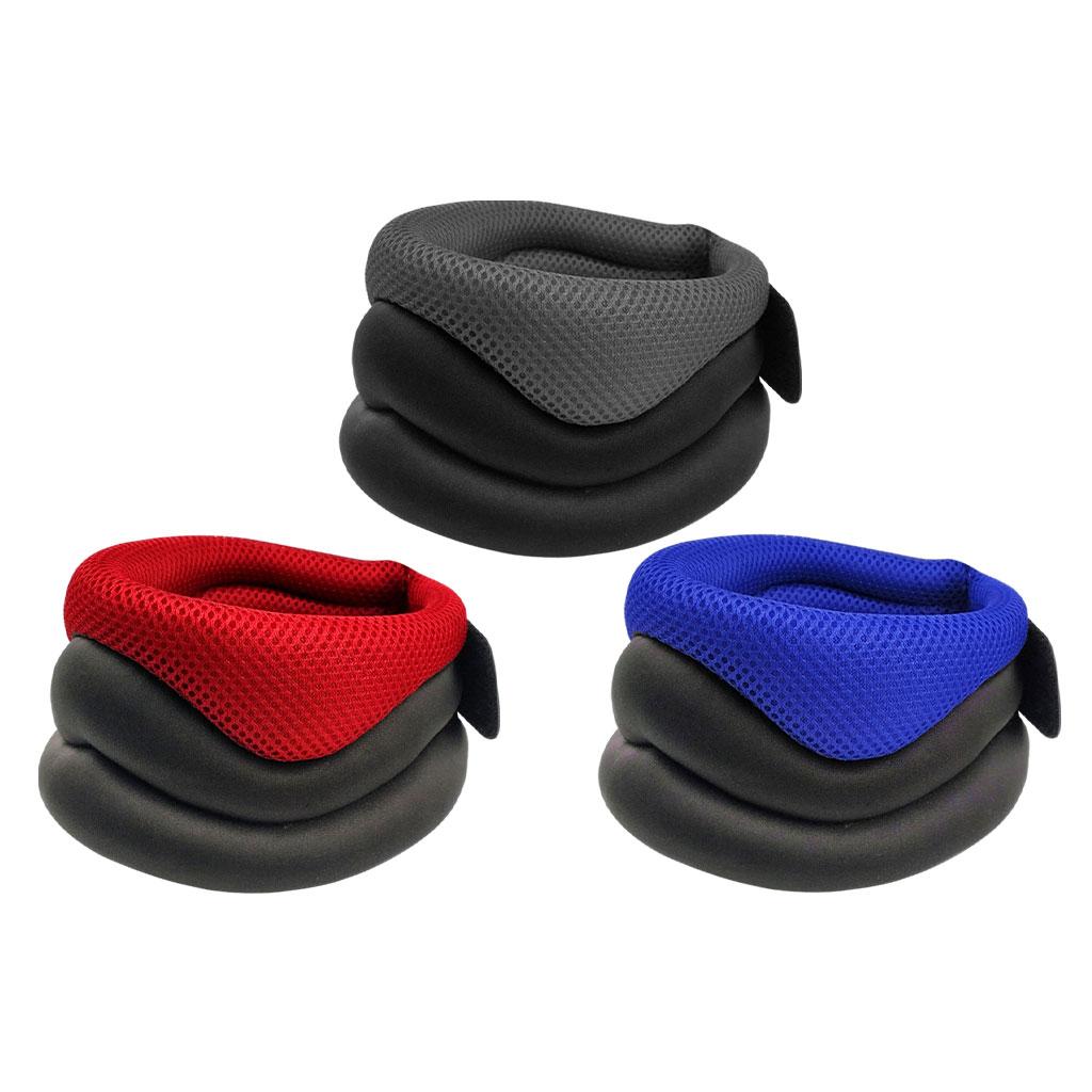 Neck Traction Posture Correction Breathable Pillow Head Cervical red