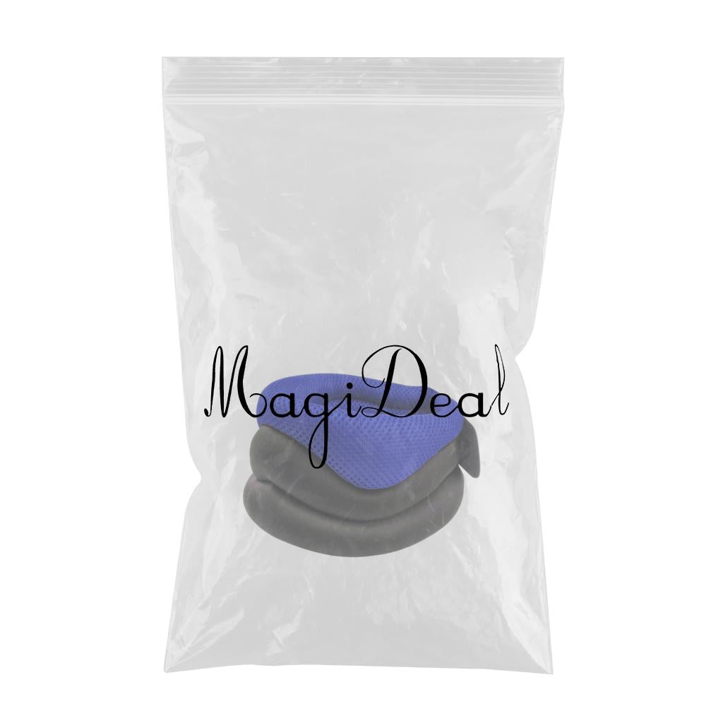 Neck Traction Posture Correction Breathable Pillow Head Cervical blue