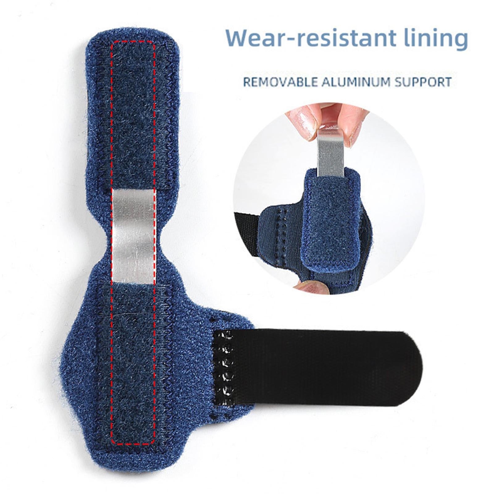 Adjustable Finger Splint Fixing Corrector Pain Sprains Strains Left