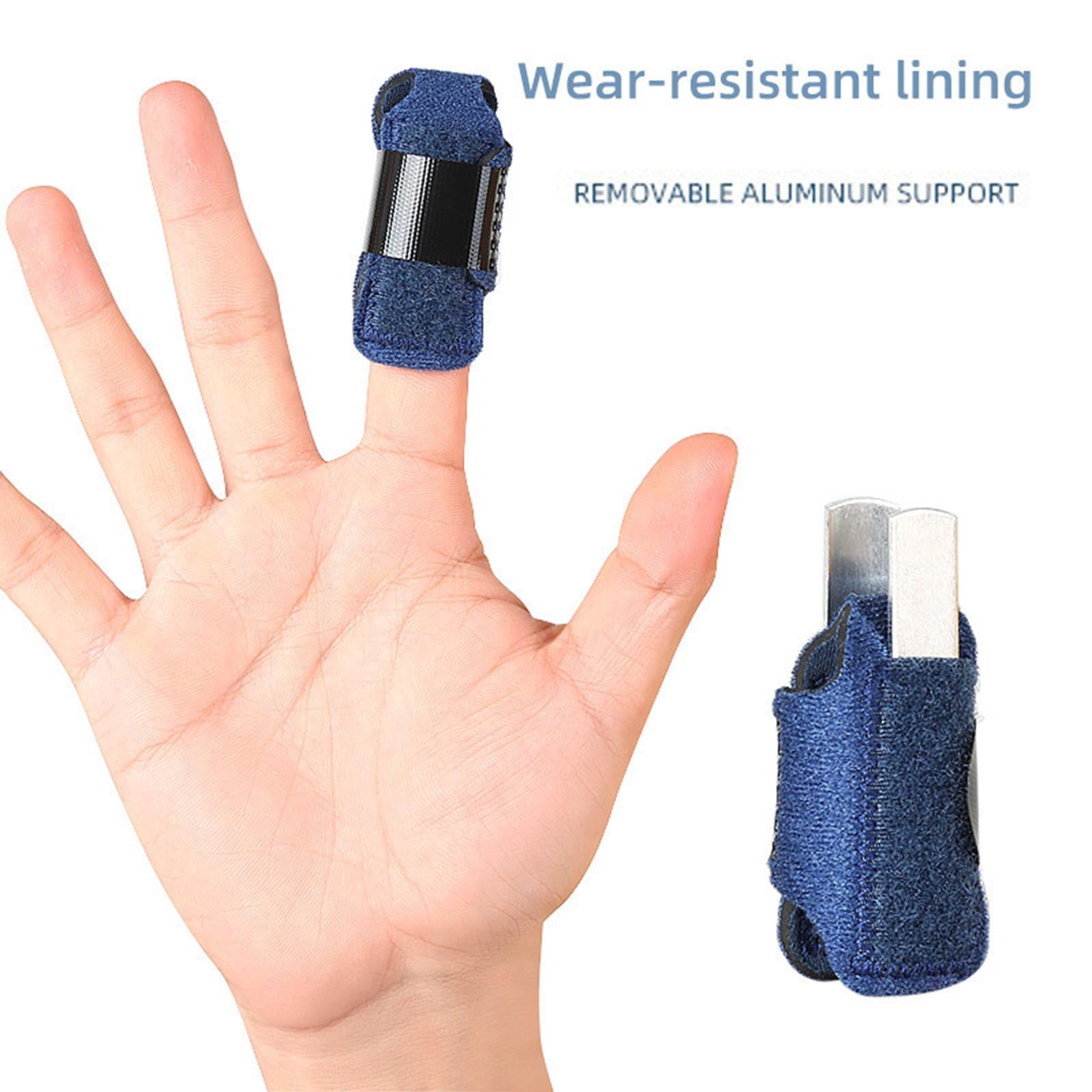 Adjustable Finger Splint Fixing Corrector Pain Sprains Strains Right