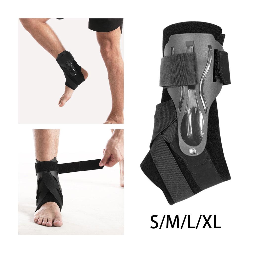 Ankle Brace Ankle Wrap Lace up Adjustable Support Sports Protection S 32-35