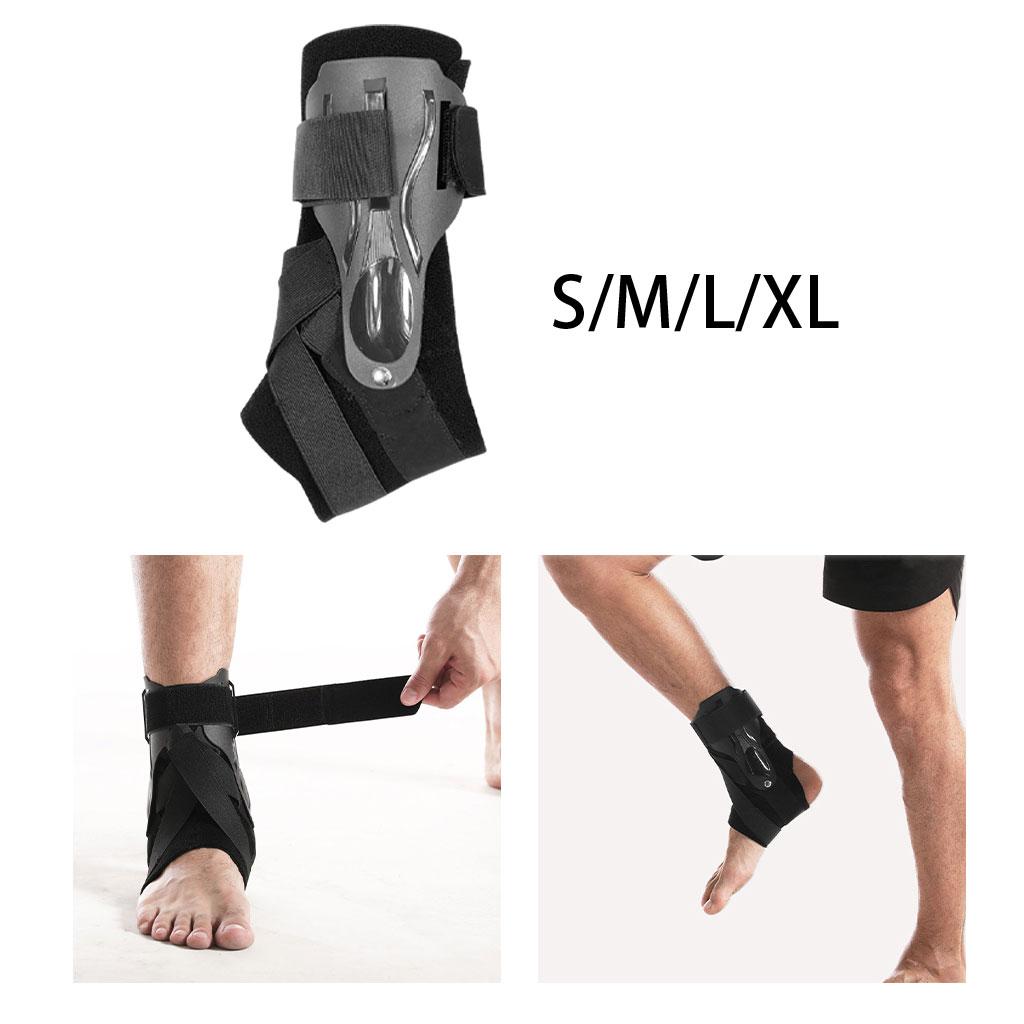 Ankle Brace Ankle Wrap Lace up Adjustable Support Sports Protection S 32-35
